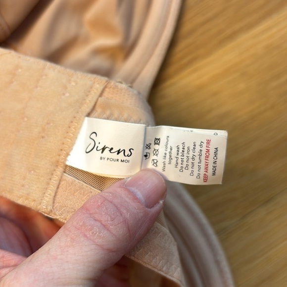 Pour Moi Bra Imogen Rose Embroidered Beige NWOT Size 42H - Picture 6 of 8